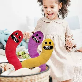 Плюшевая кукла для игры ужасов, мягкая плюшевая фигурка животного, игровая фигурка, кукла-монстр, плюшевая игрушка для любителей игр, детей и фанатов, подарки One Size фиолетовый