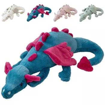 Плюшевая кукла дракона, милые мультяшные животные, мягкие плюшевые игрушки для мальчиков и девочек, день рождения, Рождество розовый