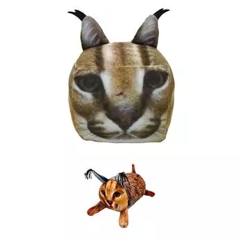 Плюшевая кукла Floppa, мягкая, милая, поднимите Floppa, квадратная кошка, имитация плюшевой куклы, игрушка на день рождения raise a floppa square cat