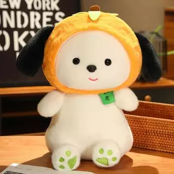 Плюшевая кукла Хурма Жуи Собака в сидячей позе, щенок, тряпичная кукла, детская кукла для сна, подарок на день рождения, женская 30cm