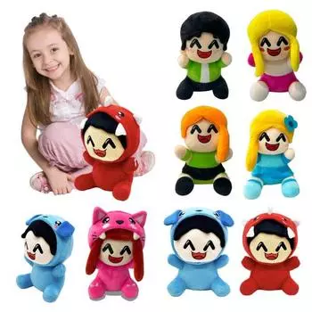 Плюшевая кукла-игрок, милая плюшевая подушка, приятель, мягкая подушка в виде животного, любимая игрушка в подарок фанатам на рождественскую вечеринку в честь Хэллоуина