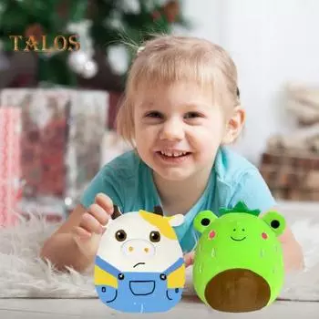 Плюшевая кукла игрушка для детей и взрослых супер мягкий материал яркий дизайн кукла для путешествий дисплей обнимашка плюшевый коллекционер A