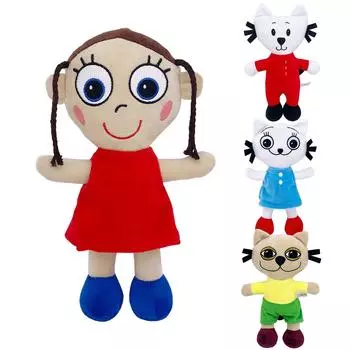 Плюшевая кукла игрушка подарок мультфильм детская тряпичная кукла кукла One Size синий