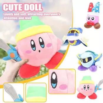 Плюшевая кукла, игрушка в подарок, детская тряпичная кукла в мультяшном стиле, кукла разноцветный