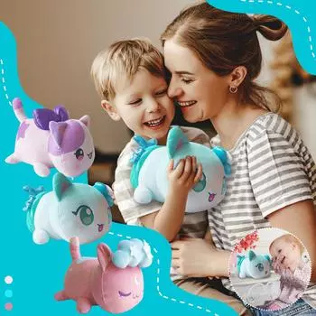 Плюшевая кукла, игрушка в подарок, детская тряпичная кукла в мультяшном стиле, кукла A