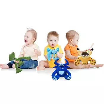 Плюшевая кукла, игрушка в подарок, детская тряпичная кукла в мультяшном стиле, кукла One Size