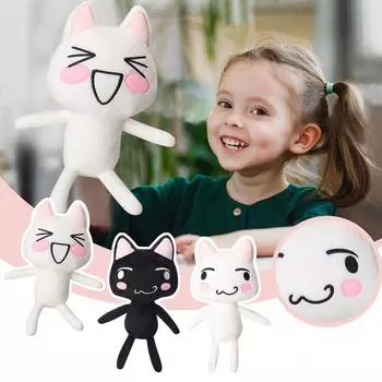 Плюшевая кукла, игрушка в подарок, детская тряпичная кукла в мультяшном стиле, кукла One Size