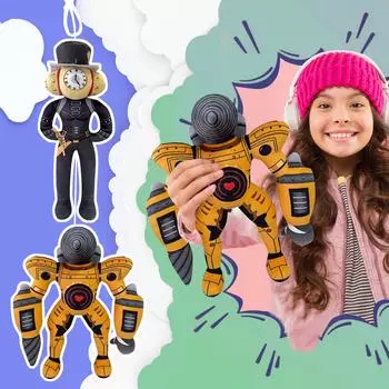 Плюшевая кукла, игрушка в подарок, детская тряпичная кукла в мультяшном стиле, кукла One Size