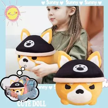 Плюшевая кукла, игрушка в подарок, детская тряпичная кукла в мультяшном стиле, кукла A разноцветный