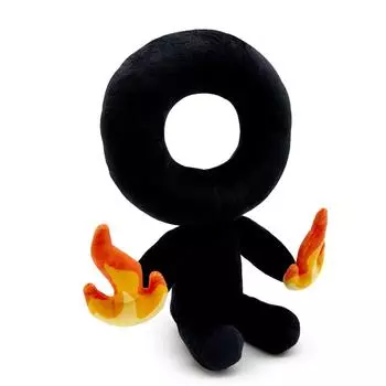 Плюшевая кукла, Игрушка в подарок, Мультфильм, Детская тряпичная кукла, Детская подарочная подушка One Size чёрный