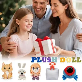 Плюшевая кукла, Игрушка в подарок, Мультфильм, Детская тряпичная кукла, Детская подарочная подушка(Нет стандарта) One Size