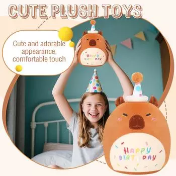 Плюшевая кукла, Игрушка в подарок, Мультфильм, Детская тряпичная кукла, Детская подарочная подушка(Нет стандарта) One Size