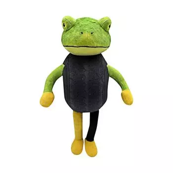 Плюшевая кукла, Игрушка в подарок, Мультфильм, Детская тряпичная кукла, Детская подарочная подушка One Size зелёный