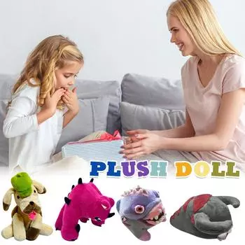 Плюшевая кукла, Игрушка в подарок, Мультфильм, Детская тряпичная кукла, Детская подарочная подушка(Нет стандарта) One Size