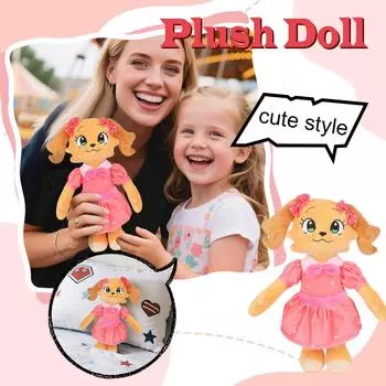 Плюшевая кукла, Игрушка в подарок, Мультфильм, Детская тряпичная кукла, Детская подарочная подушка(Нет стандарта) One Size