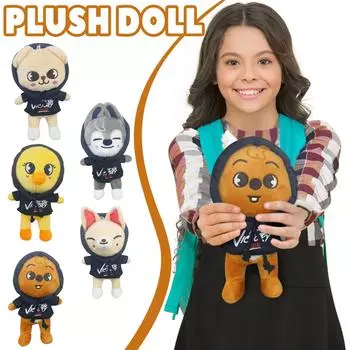 Плюшевая кукла, Игрушка в подарок, Мультфильм, Детская тряпичная кукла, Детская подарочная подушка One Size