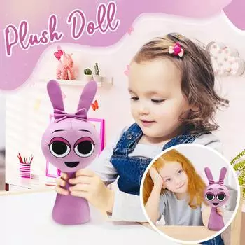 Плюшевая кукла, Игрушка в подарок, Мультфильм, Детская тряпичная кукла, Детская подарочная подушка Sprunki Plush One Size