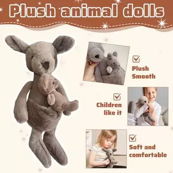 Плюшевая кукла, Игрушка в подарок, Мультфильм, Детская тряпичная кукла, Детская подарочная подушка One Size