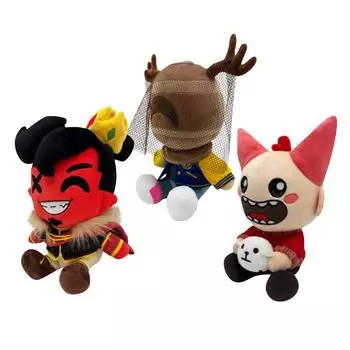 Плюшевая кукла, Игрушка в подарок, Мультфильм, Детская тряпичная кукла, Детская подарочная подушка One Size