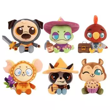 Плюшевая кукла, Игрушка в подарок, Мультфильм, Детская тряпичная кукла, Детская подарочная подушка One Size