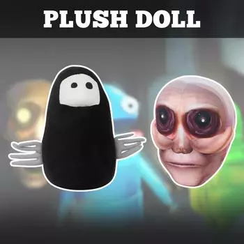 Плюшевая кукла, Игрушка в подарок, Мультфильм, Детская тряпичная кукла, Детская подарочная подушка One Size