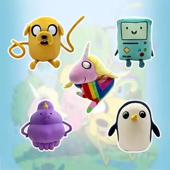 Плюшевая кукла, Игрушка в подарок, Мультфильм, Детская тряпичная кукла, Детская подарочная подушка One Size