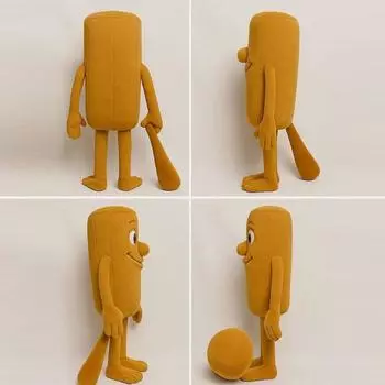 Плюшевая кукла, Игрушка в подарок, Мультфильм, Детская тряпичная кукла, Детская подарочная подушка One Size