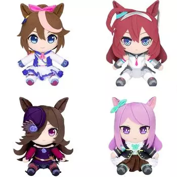 Плюшевая кукла, игрушка в подарок, мультяшный стиль, детская тряпичная кукла, детская подарочная подушка One Size