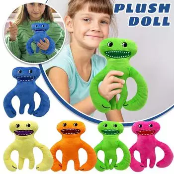 Плюшевая кукла, игрушка в подарок, мультяшный стиль, детская тряпичная кукла, детская подарочная подушка One Size зелёный