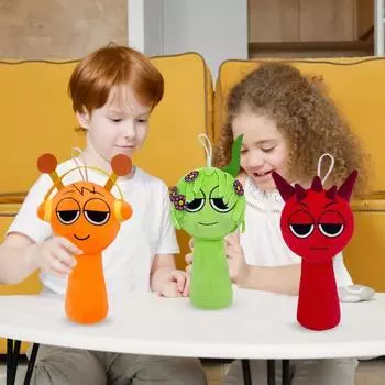 Плюшевая кукла из игр ужасов, мягкая игрушка-подушка в виде животного для детей и взрослых, мягкая кукла для подарков на Рождество и день рождения белый