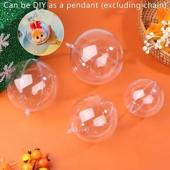 Плюшевая кукла из пластикового шарика, прозрачная хлопковая кукла, прозрачный дисплей, прозрачный чехол для хранения кукол из мультфильмов аниме 7cm