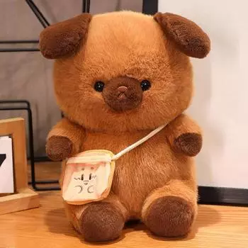 Плюшевая кукла Картофельный Пес Молочный Милый Щенок Кукла-пельмень Детская Успокаивающая кукла для сна Подарок на день рождения 21cm