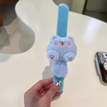 Плюшевая кукла-кролик, браслет-шлепок, кошачья капибара, плюшевая повязка на запястье, подарок на день рождения style 2