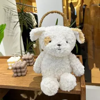 Плюшевая кукла-лягушка, обезьянка, овца, кролик, пушистая кукла, креативные животные, плюшевая игрушка, подарок на день рождения style 5