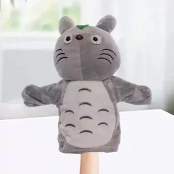 Плюшевая кукла-марионетка с подвижным ртом, интерактивная игрушка для рассказывания историй, кукла-марионетка в виде животного в зоопарке для детей, взрослых, ролевых игр, театральных представлений, подарков E