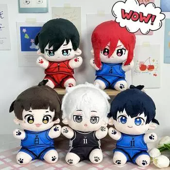 Плюшевая кукла, мультяшный аниме-футбольный мальчик, кукла, установка стойла, свадебный бросок, 8-дюймовая кукла, кукла-машина color mix and match