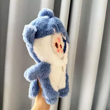 Плюшевая кукла одежда костюмы мультфильм DIY игрушка мягкие стильные подарки мягкие толстовки синий