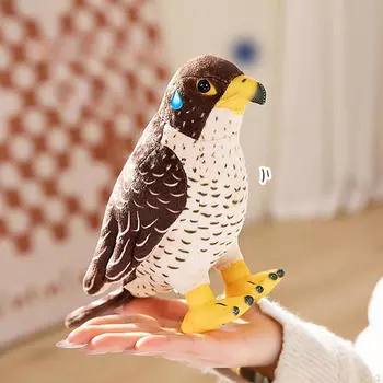 Плюшевая кукла-орел, мягкая игрушка, обнимающая подушка, домашний декор, фигурка животного для подростков