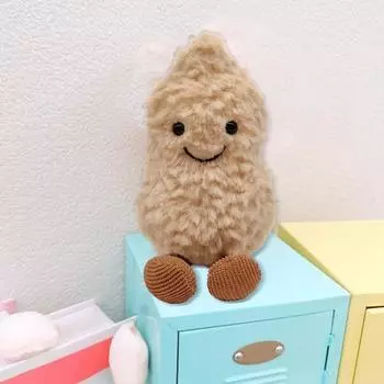 Плюшевая кукла Peanut 16 см Peanut Plushies Милый брелок для ключей, украшение на сумку, день рождения