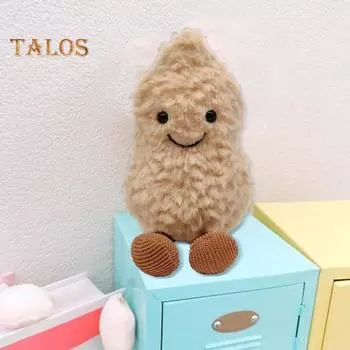 Плюшевая кукла Peanut 16 см Peanut Plushies Милый брелок для ключей, украшение на сумку, подарок на день рождения для детей, подруг A