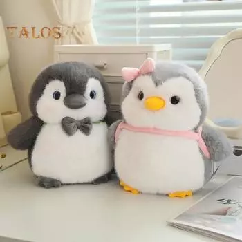 Плюшевая кукла пингвин для девочек и мальчиков, мягкая игрушка, очаровательный плюшевый пингвин, декоративные рождественские подарки Girl B