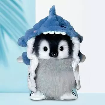 Плюшевая кукла пингвин, мягкая игрушка пингвин, ручная работа, мягкая игрушка пингвин, декор для спальни, подарок для детей A