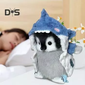 Плюшевая кукла пингвин, мягкая игрушка пингвин, ручная работа, мягкая игрушка пингвин, декор для спальни, подарок для детей A