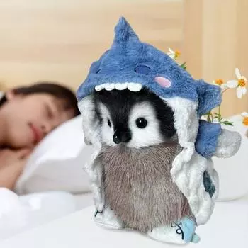 Плюшевая кукла пингвин, мягкая игрушка пингвин, ручная работа, мягкая игрушка пингвин, декор для спальни, подарок для детей A