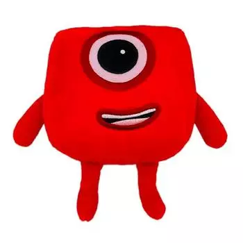 Плюшевая кукла с цифрами, развивающая мягкая игрушка с цифрами, детский подарок, милый One