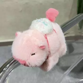 Плюшевая кукла с виляющим хвостом, браслет-пощечина, капибара, грызун, плюшевый браслет-капибара, рождественская игрушка