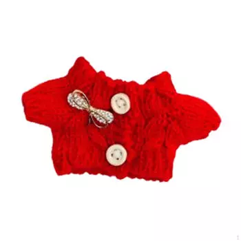 Плюшевая кукла, свитер, топ, наряд, сделай сам, мода для детей, фотореквизит, одежда, костюмы 17 см Bow