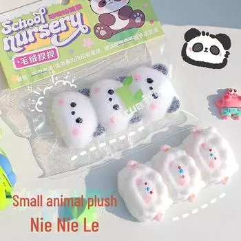 Плюшевая кукла-сжималка: Нетоксичная, высококачественная игрушка для декомпрессии для детей