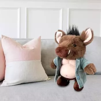 Плюшевая кукла Yousheng Pigsy, мягкая игрушка-украшение для домашнего офиса, реквизит для косплея для любителей игр, коллекционеров 30cm