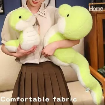 Плюшевая кукла-змея, мягкая игрушка-змея, мягкая игрушка-плюш, мягкая игрушка-змея 40cm Snake